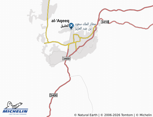 MICHELIN-Landkarte al-Ghawth - ViaMichelin