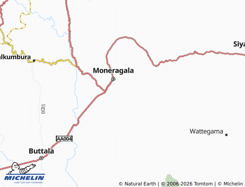Mappa MICHELIN Aliyawatta - ViaMichelin