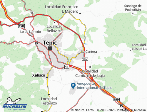 MICHELIN-Landkarte Villas La Cantera - ViaMichelin