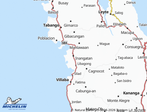Mappa MICHELIN Inangatan - ViaMichelin