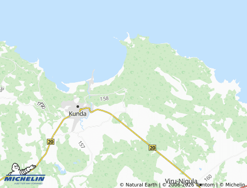 MICHELIN Simunamäe map - ViaMichelin