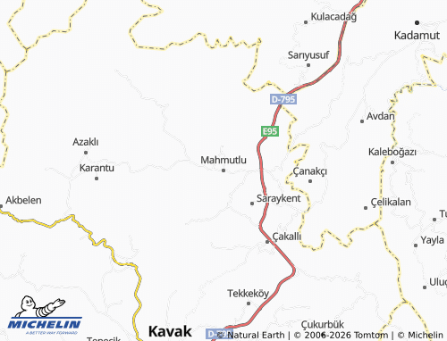 MICHELIN Mahmutlu map - ViaMichelin