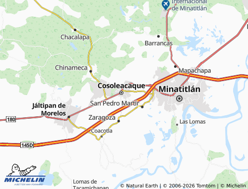 MICHELIN Primero map - ViaMichelin
