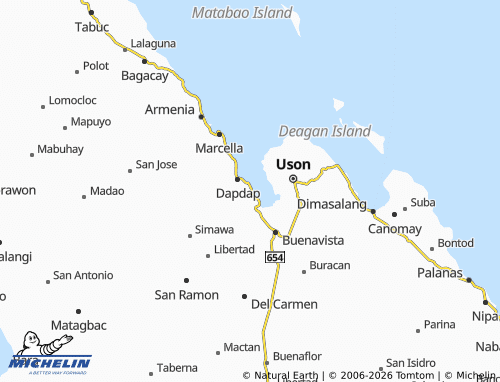 Mappa MICHELIN Panicijan - ViaMichelin