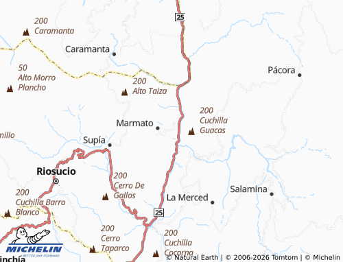 Carte MICHELIN El Llano - ViaMichelin