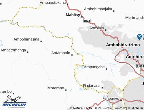 MICHELIN-Landkarte Antambolo - ViaMichelin
