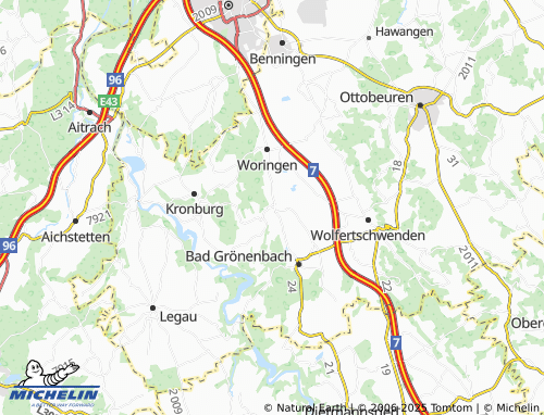 MICHELIN-Landkarte Zell - ViaMichelin