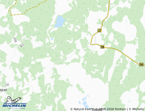 Mapa MICHELIN Metsavere - ViaMichelin