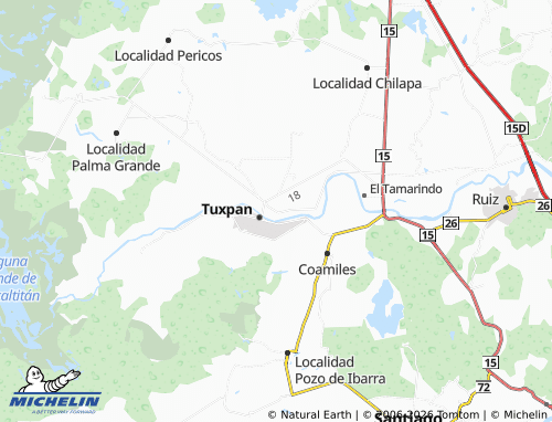Mapa MICHELIN 20 de Noviembre - ViaMichelin