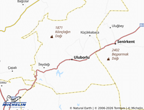 Mappa MICHELIN Serenler - ViaMichelin
