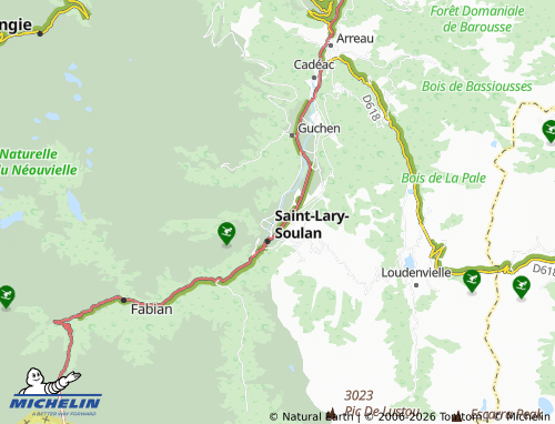 MICHELIN Vielle-Aure map - ViaMichelin