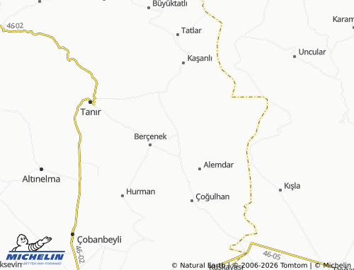 Mappa MICHELIN Çomudüz - ViaMichelin