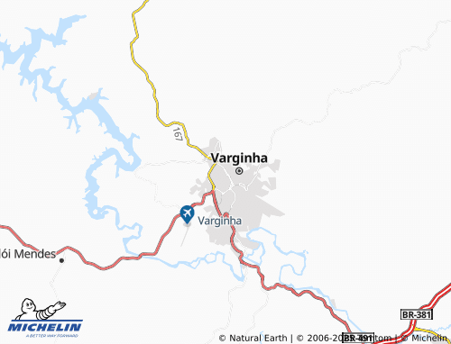MICHELIN Bom Pastor map - ViaMichelin