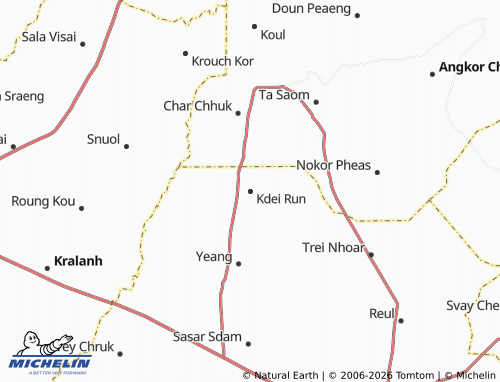 Mappa MICHELIN Kdei Run - ViaMichelin