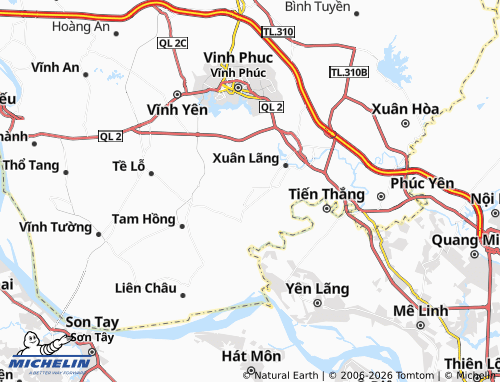 Mapa MICHELIN Thanh Lãng - ViaMichelin