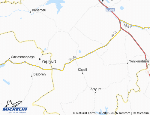 MICHELIN Kazanpınar map - ViaMichelin