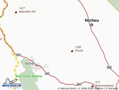 Mappa MICHELIN Kazangaza - ViaMichelin