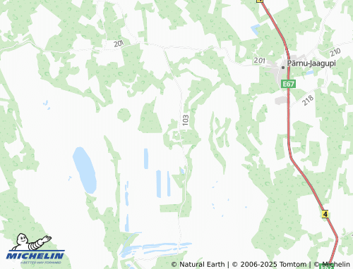 MICHELIN Pitsalu map - ViaMichelin