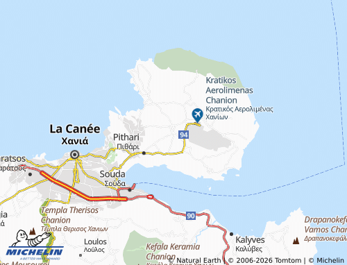 Mapa MICHELIN Kathiana - ViaMichelin