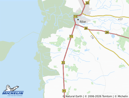 Kaart MICHELIN Egebæk - ViaMichelin