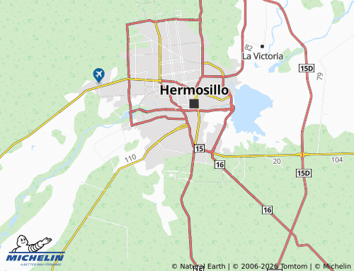 Mapa MICHELIN Palo Verde - ViaMichelin