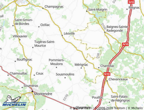 Mapa MICHELIN Messac - ViaMichelin