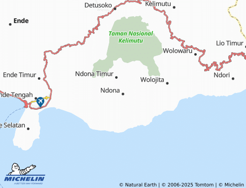 MICHELIN Ndona map - ViaMichelin