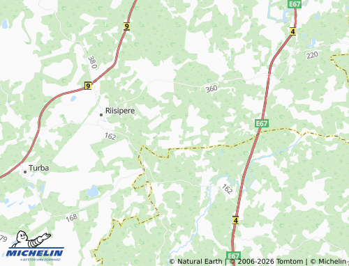 MICHELIN-Landkarte Mustu - ViaMichelin