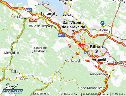 MICHELIN El Regato map - ViaMichelin