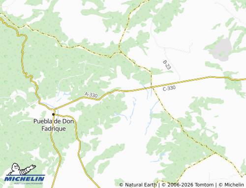 MICHELIN Almaciles map - ViaMichelin