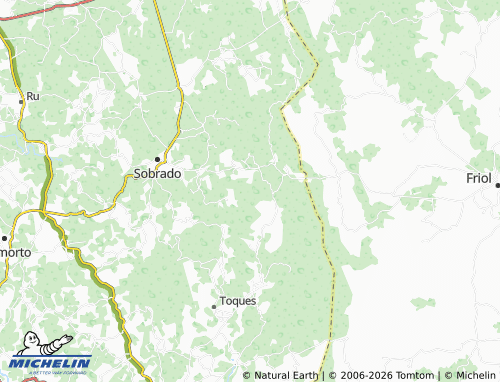 MICHELIN-Landkarte O Xangote - ViaMichelin