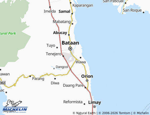 Kaart MICHELIN Panilao - ViaMichelin