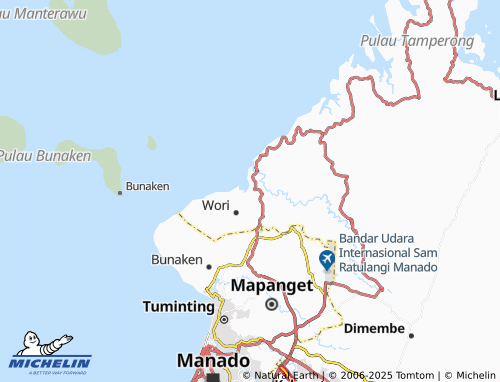 MICHELIN Kima Bajo map - ViaMichelin