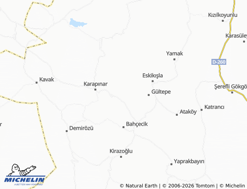Mappa MICHELIN İncirli - ViaMichelin