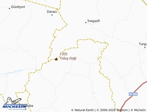 MICHELIN Kavakköy map - ViaMichelin