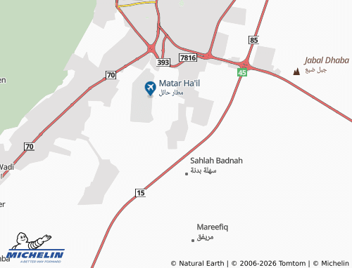 MICHELIN-Landkarte al-Mada'in - ViaMichelin