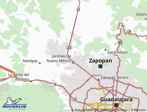 Mappa MICHELIN Villas del Valle - ViaMichelin