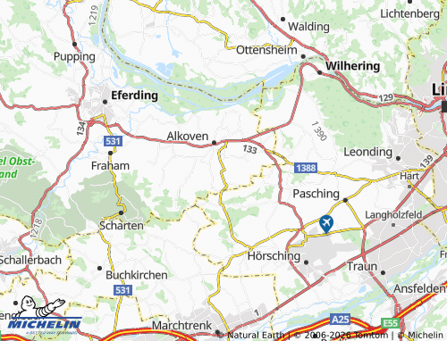 MICHELIN Winkeln map - ViaMichelin