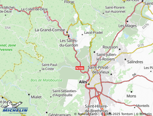 Mappa MICHELIN La Tour - ViaMichelin