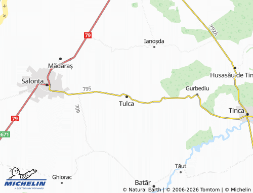 Mappa MICHELIN Tulca - ViaMichelin