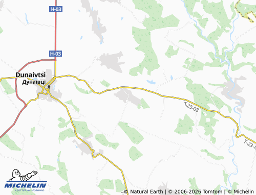 MICHELIN Ivankivtsi map - ViaMichelin