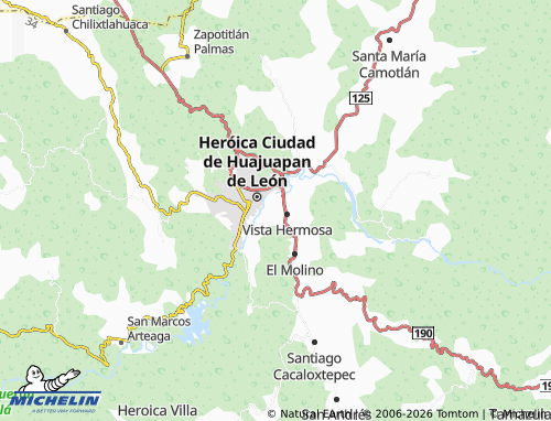 MICHELIN Héroes de La Independencia map - ViaMichelin