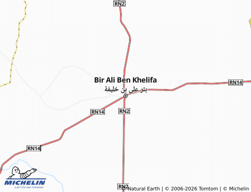 Mappa MICHELIN Bi'r Ali Bin Khaleefah - ViaMichelin