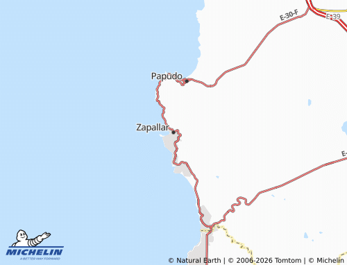 MICHELIN Zapallar map - ViaMichelin