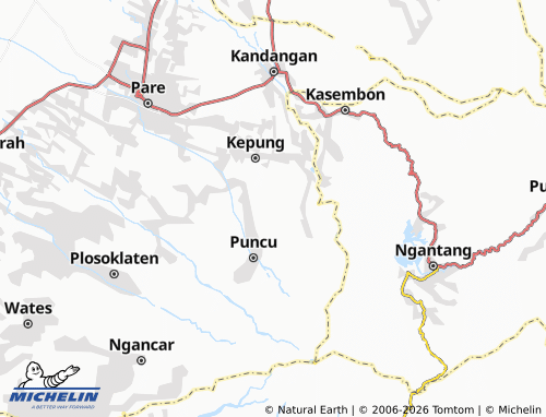 MICHELIN-Landkarte Kampungbaru - ViaMichelin