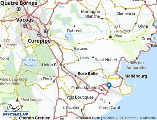 MICHELIN Cluny map - ViaMichelin