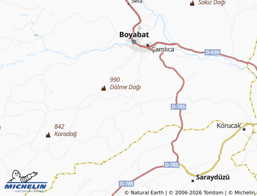 Mappa MICHELIN Yenicamili - ViaMichelin