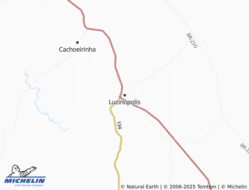 Mapa MICHELIN Luzinópolis - ViaMichelin