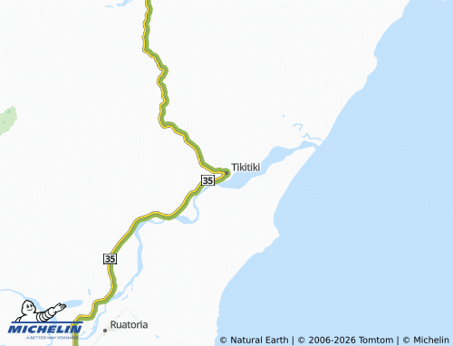 Mapa MICHELIN Tikitiki - ViaMichelin