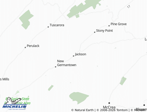 Carte MICHELIN Jackson - ViaMichelin